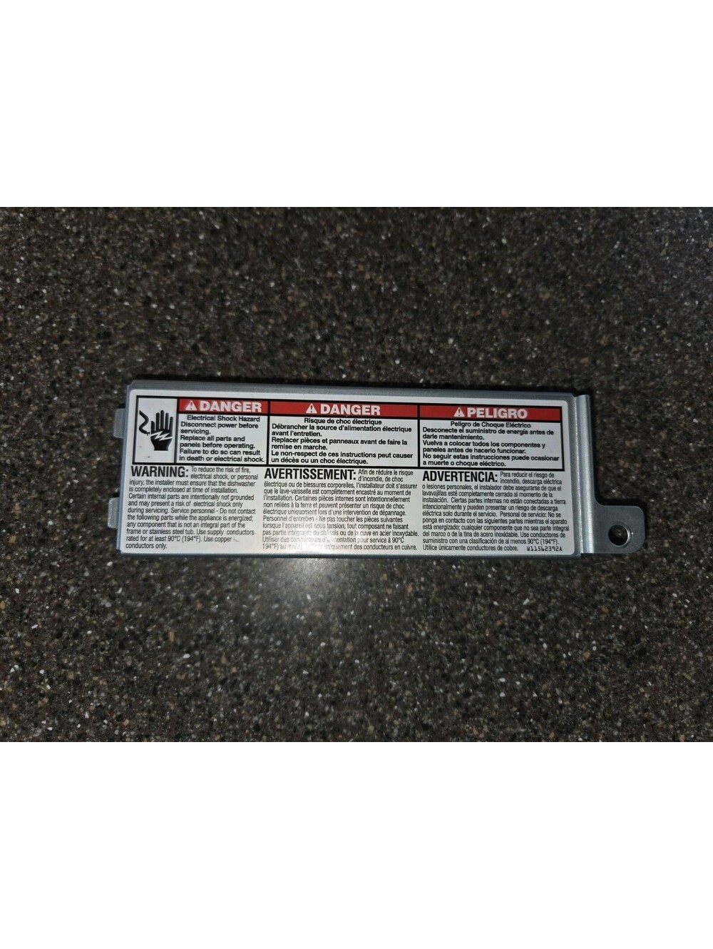 ✅ Maytag KitchenAid Whirlpool Dishwasher Terminal Cover W11407385 W11226746 A25